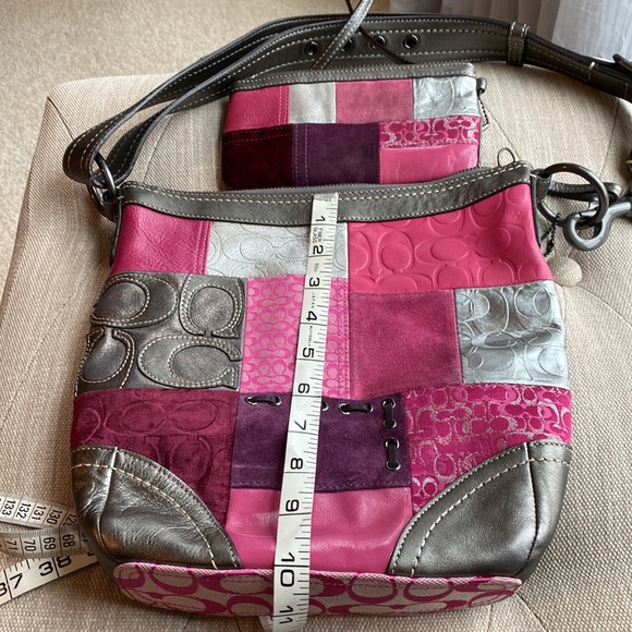 Coach Crossbody Bag with Matching Wristlet - Picture 7 of 7